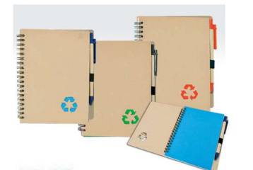 Eco notebook with pen ENB 1258