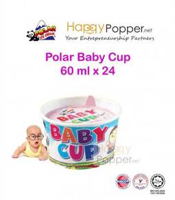 Happy Polar Baby hard Cup Ice Cream 24 x 60 ml