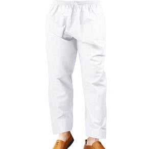 White Arab Thobe Trousers Men Mosque Jubbah Small