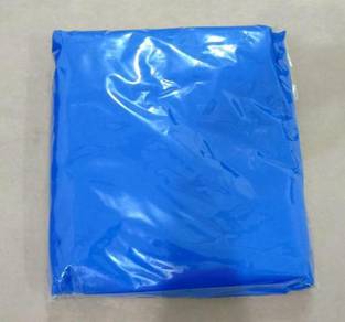 Cadar cotton biru clearance