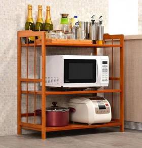 3 Layer Kitchen Storage Shelf bamboo shelf NSW