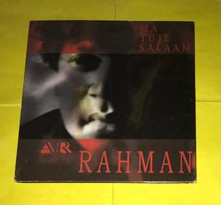 AR RAHMAN - MA TUJE SALAAM (DEMONSTRATION Singles)