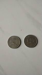 Malaysia 50 sen 1979 & 1980