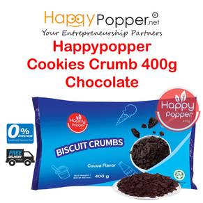 Chocolate Cookies Crumbs (Happypopper) 400g