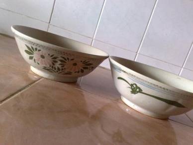 Mangkuk antik antique oriental laksa bowl