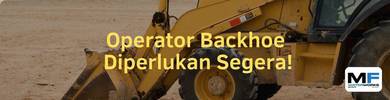 Operator Backhoe