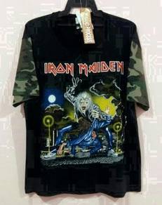 Vintage Rare iron maiden camo gerila tour japan