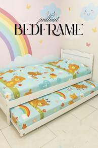 single bedframe pull out 