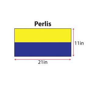 Bendera Perlis (11" x 21")