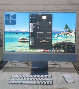 Apple iMac 24-inch M1 (2021) Blue– 8GB RAM / 512GB