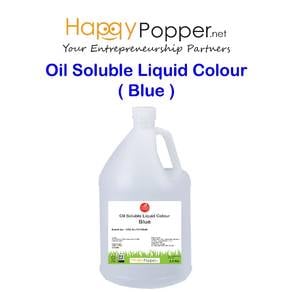 Pewarna Oil Soluble Liquid Colour Blue Biru 2.5kg