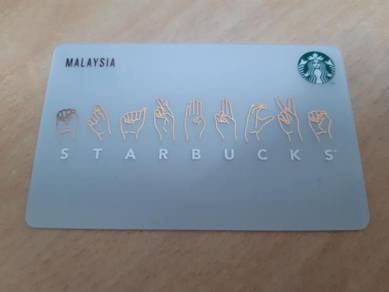 Starbucks Malaysia Signing Store Card