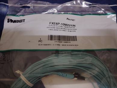 PANDUIT FXE6P-10M25/N LC Duplex Multimode Fiber