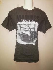 T-Shirt MARINES AIR LAND SEA Size L