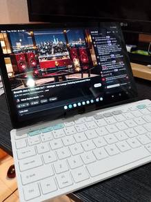 Samsung Galaxy Tab A8 with Samsung's Keyboard