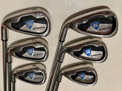 (Left Hand) Callaway Strata Golf Iron 6-P,S (R)