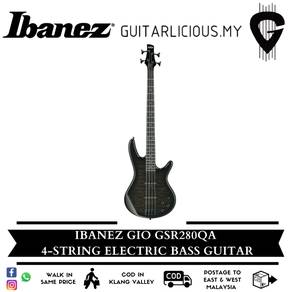 Ibanez GIO GSR280QA Electric Bass Guitar - TBS