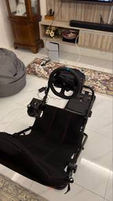 Logitech G923 + shifter + racing cockpit