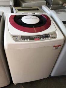 Toshiba 9kg Round Mesin Basuh Washing Machine Auto