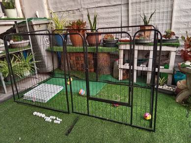 Sangkar Kucing Berpagar