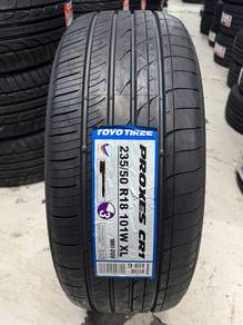 Tayar baru 235 50 18 Toyo proxes cr1 new Tyre offe