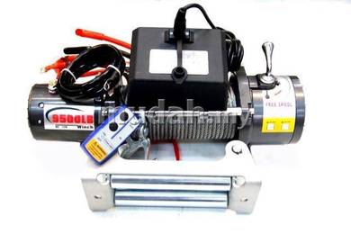 Dd 9500lbs 12v volt electric winch wireless remote