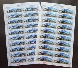 Mint Stamp Sheet Mountain Ranges Malaysia 2023
