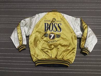 SUNTORY COFFEE BOSS flight jacket L reversible