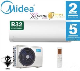 Midea  2hp air cond free install (NEW)