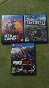 PS4 game disc