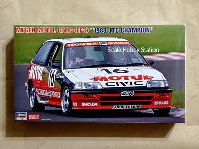 Hasegawa 1:24 Mugen MOTUL Civic  JTC Champion