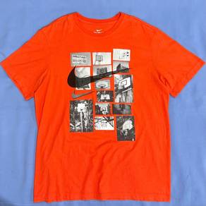 Pre-loved Original Nike Tshirt M Size Orange