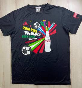 Adidas 2010 World Cup Black Tee #BW1 Used