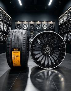 Mercedes W206 W205 W204 19" Rim + Tayar Baru R539