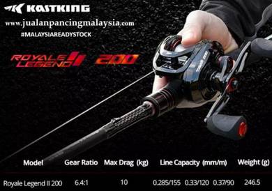 KastKing Royale Legend II 200 Baitcasting Reel