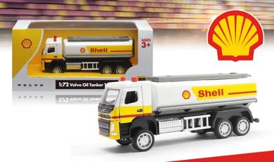 1:72 Volvo Truck Shell Oil Tanker Trailer Model