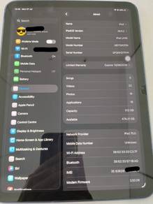 Ipad A16 512gb