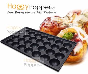 Takoyaki machine maker Pan plate 28 or 18 holes