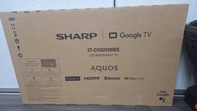 43" sharp tv