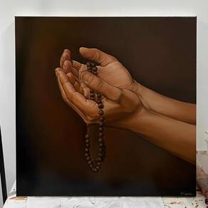 Painting - Antara Hamba Dan Harap
