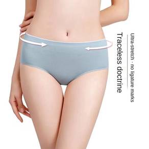 M/L/XL size thread style ice silk seamless panty