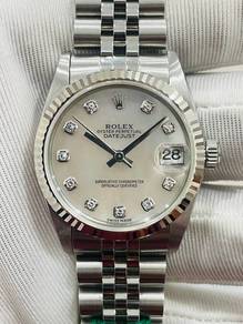 Rolex Datejust 78274 31mm MOP Dial factory diamond