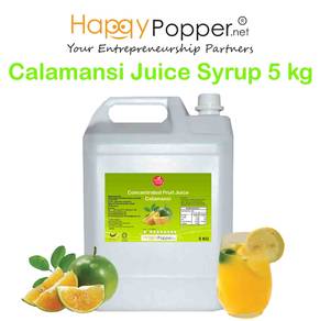 Sirap Concentrated Fruit Juice Syrup Calamansi 5kg