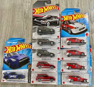 Hotwheels JDM Nissan Skyline Honda EF EG