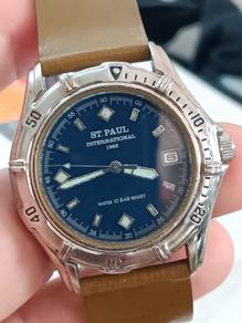 Vintage St Paul international gent watch