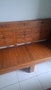 Solid Wood Small Home Sofa