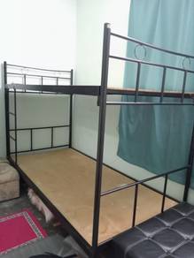 Katil 2 tingkat. Lapik plywood
