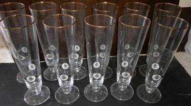 11 WARSTEINER TALL GLASS Cup