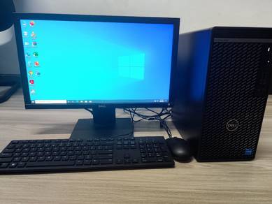 Desktop Dell set lengkap 