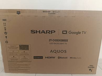 SHARP 43' ANDROID TV (like new)